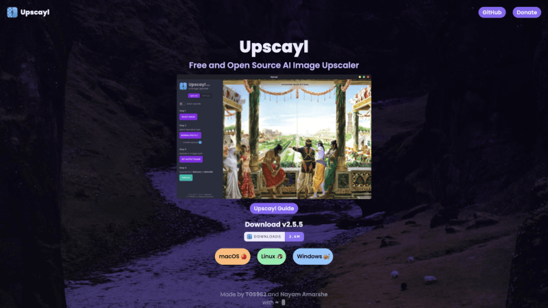 Upscayl Image Upscaler