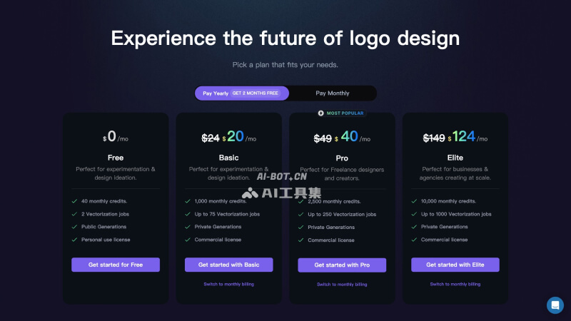 Logo Diffusion pricing