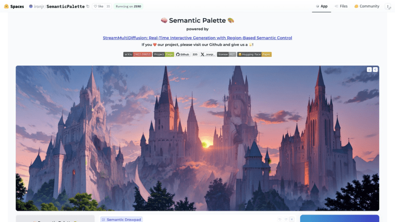 SteamMultiDiffusion Semantic Palette