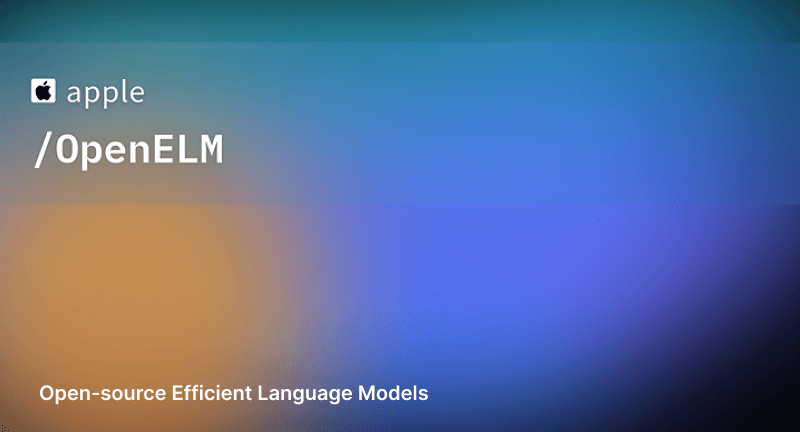 苹果OpenELM