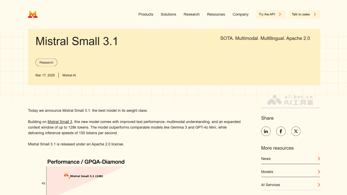 Mistral Small 3.1