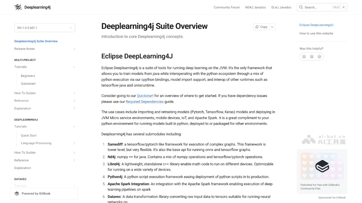 Deeplearning4j 