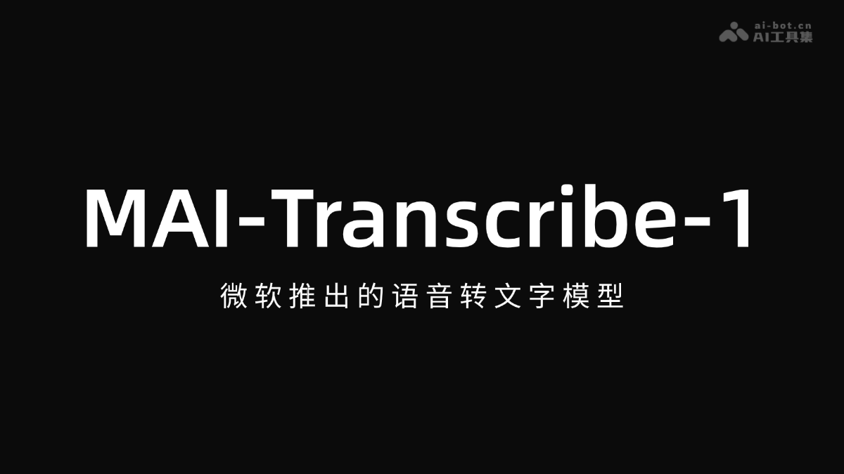 MAI-Transcribe-1