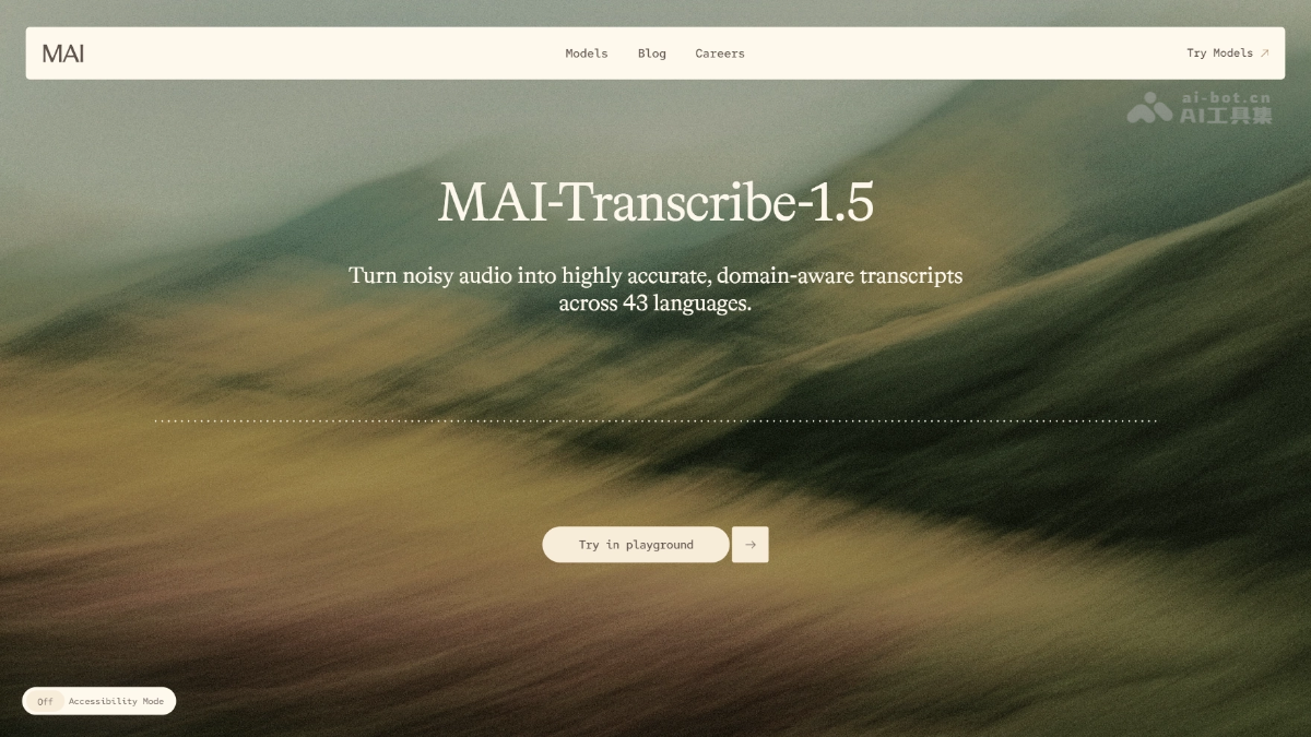 MAI Transcribe-1.5