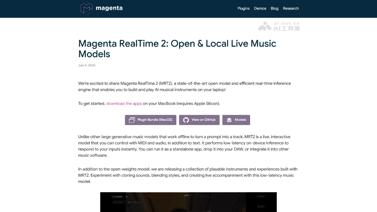 Magenta RealTime 2