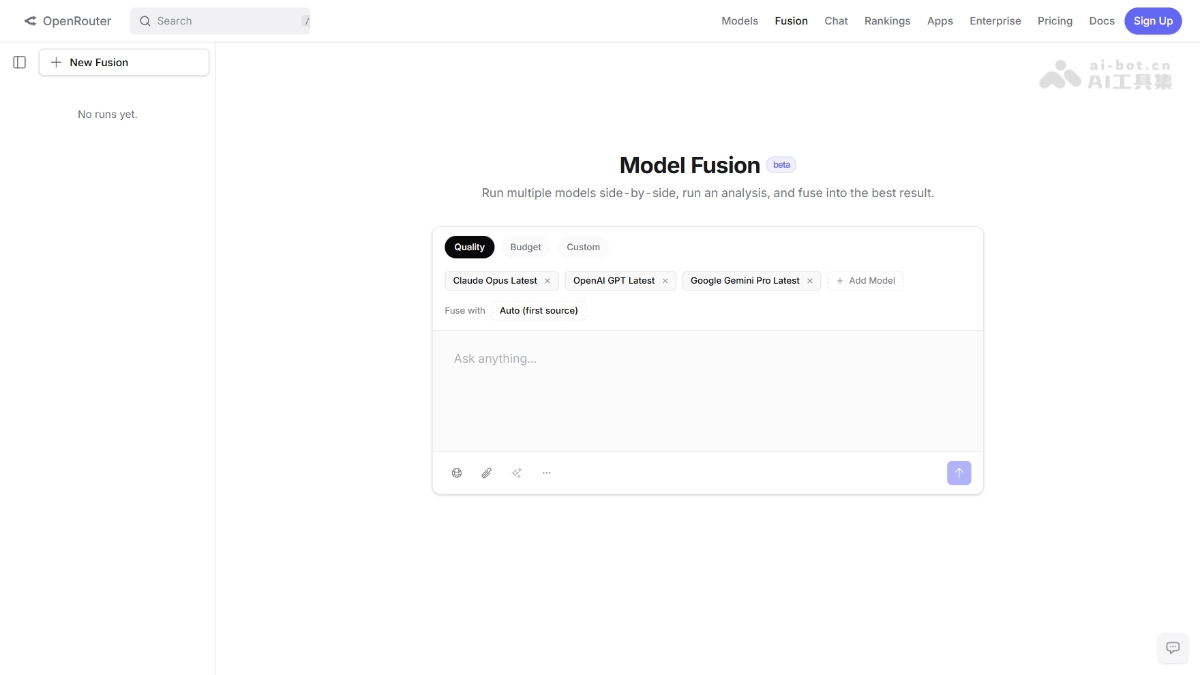 OpenRouter Fusion