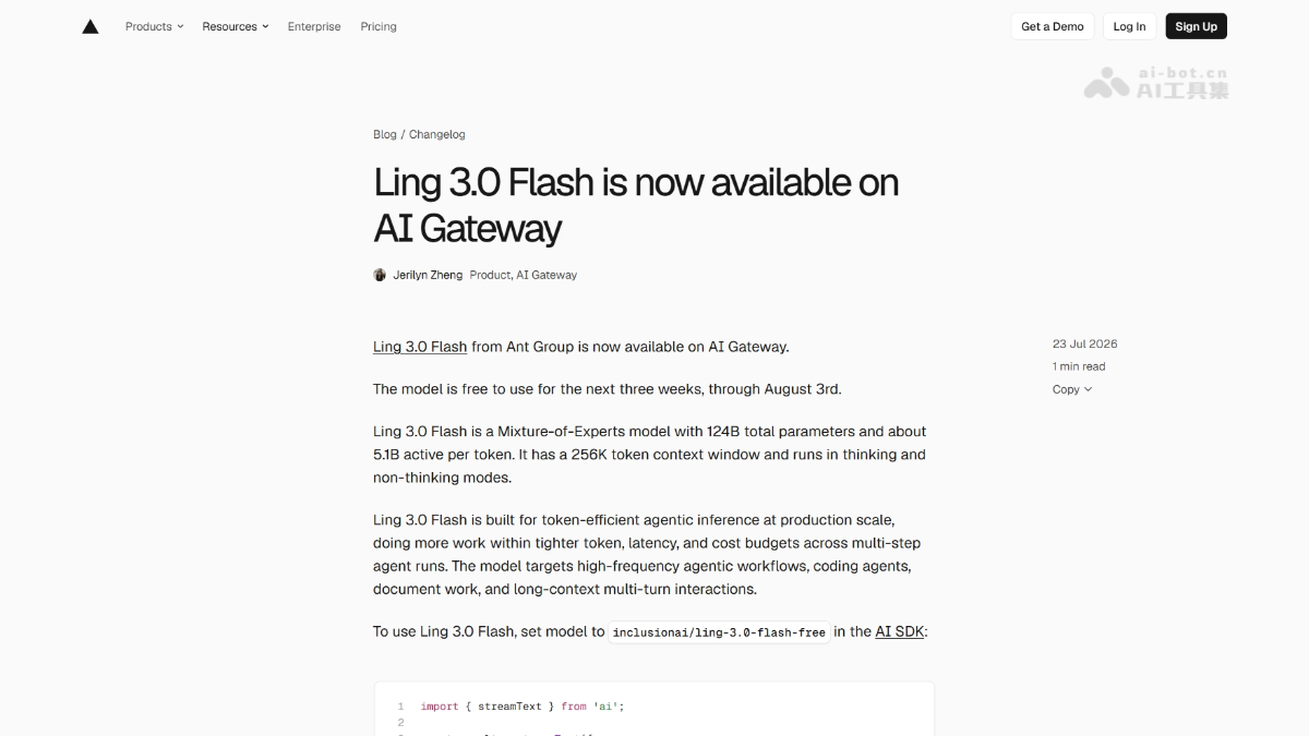 Ling 3.0 Flash